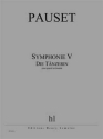 Symphonie no.5 Die Tnzerin pour grand orchestre partition d'orchestre