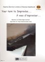  vous d'improviser (+CD): pour piano (en/frz)