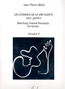 Les chemins de la virtuosit vol.2 pour guitare (en/fr)