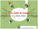 Cahier de musique pour enfant  5 - grosses portes