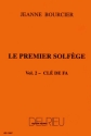 Premier solfge vol.2 - Cl de Fa