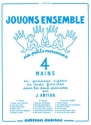 ANTIGA Jean Jouons ensemble Vol.1 piano  4 mains Partition