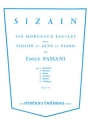 PASSANI Emile Sizain 1 Barcarolle violon Partition