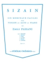 PASSANI Emile Sizain 1 Barcarolle violon Partition