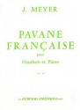 MEYER Jean Pavane franaise hautbois et piano Partition