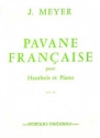 MEYER Jean Pavane franaise hautbois et piano Partition