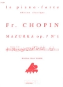 CHOPIN Frdric Mazurka Op.7 n1 piano Partition