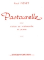 FIEVET Paul Pastourelle violon Partition