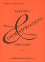 FIEVET Paul Rcrations (2) piano Partition
