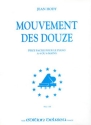 HODY Jean Mouvement des douze piano  6 mains Partition