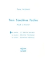 PASSANI Emile Sonatine n1 Les petits matres piano Partition