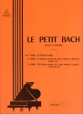 BACH Johann Sebastian Le petit Bach Vol.1 piano Partition