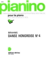 BRAHMS Johannes Danse hongroise n4 - Pianino 53 piano Partition