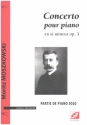 Concerto en si mineur op.3 MoszWV160 pour piano et orchestre partie de piano solo