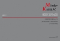 Kabelc, Miloslav 8 Ricercari op. 51 -per strumenti a percussione- Schlgz Spielpartitur(en)