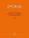 Quartett Es-Dur op.87 fr Klavier, Violine, Viola und Violoncello Partitur und Stimmen