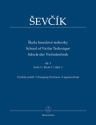 Schule der Violintechnik op.1 Band 3 fr Violine (tschech/en/dt)