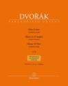 Messe D-Dur op.86 fr Soli, gem Chor, Orgel, Violoncello ad lib und Kontrabass ad lib Partitur (en/tsch/dt)