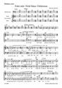 Feldmesse H279 fr Bariton solo, Mnnerchor, Blser, Schlagwerk, Harmonium, Klavier Chorpartitur (tschech)