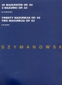 20 Mazurkas op.50 -  2 Mazurkas op.62 for piano