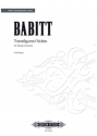 Babbitt, Milton Transfigured Notes fr Streichorchester Partitur (Autograph Edition)