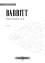 Babbitt, Milton Piano Concerto No. 2 fr Klavier und Orchester Partitur