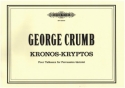 Kronos - Kryptos for percussion quintet score