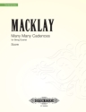 Many Many Cadences for string quartet score