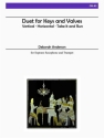 Duet for Keys and Valves for soprano saxophone and trumpet 2 scores