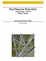 Fritter - Five Pieces Flute Choir