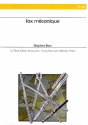 Jax mcanique for flute ensemble, percussion and string bass (piano ad lib) score and parts