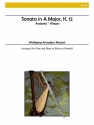 Mozart - Sonata in A Major, K. 12 Flute and Harp
