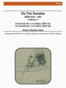 Bach - Six Trio Sonates, Vol. I Flute Duet and Piano