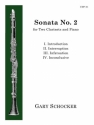 Sonata No. 2 for Two Clarinets and Piano Clarinet Duet and Piano