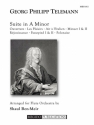 Telemann, Georg Philipp, Suite in A Minor Flute Choir