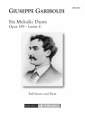 Gariboldi, Giuseppe, Six Melodic Duets Flute Duet