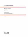 Gabriel Faure, Apres un Reve Alto Clarinet and Piano Buch