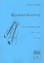 Quasicnons fr Violine und Viola Partitur und Stimmen