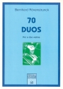 70 Duos  per a 2 violins partitura