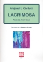 Lacrimosa for soprano and clarinet score