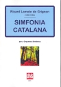 Simfonia catalana for orchestra score