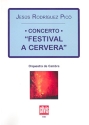 Concerto Festival a Cervera for chamber orchestra score