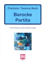Barocke Partita for piano and chamber orchestra score