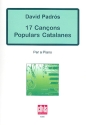 17 cancons populars catalanes for piano
