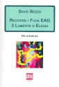 Recitatiu i fuga EAG  i  3 Laments o Elegia for violin