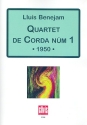 string quartet no.1 score and parts