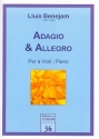 Adagio & Allegro for violin and piano