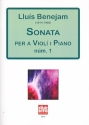 Sonata no.1 for violin and piano