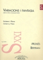 Variacions i Fantasia sobre un tema de Salvador Pueyo fr Gitarre und Klavier