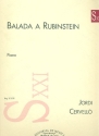 Balada a Rubinstein for piano
